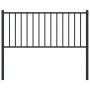 Cabecero de metal negro 75 cm de vidaXL, Cabeceros y pies de cama - Ref: Foro24-350890, Precio: 23,52 €, Descuento: %