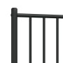 Cabecero de metal negro 75 cm de vidaXL, Cabeceros y pies de cama - Ref: Foro24-350890, Precio: 23,52 €, Descuento: %