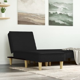 Sofá diván de tela negro de vidaXL, Divanes - Ref: Foro24-352833, Precio: 147,68 €, Descuento: %
