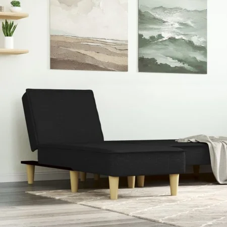 Diwansofa aus schwarzem Stoff von vidaXL, Tagesbetten - Ref: Foro24-352833, Preis: 150,92 €, Rabatt: %