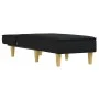 Diwansofa aus schwarzem Stoff von vidaXL, Tagesbetten - Ref: Foro24-352833, Preis: 150,92 €, Rabatt: %