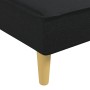 Sofá diván de tela negro de vidaXL, Divanes - Ref: Foro24-352833, Precio: 147,68 €, Descuento: %