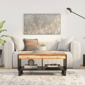 Mesa de centro de madera maciza reciclada 90x50x40 cm de vidaXL, Mesas de centro - Ref: Foro24-352871, Precio: 85,18 €, Descu...