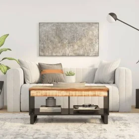 Mesa de centro de madera maciza reciclada 90x50x40 cm de vidaXL, Mesas de centro - Ref: Foro24-352871, Precio: 84,26 €, Descu...