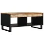 Mesa de centro de madera maciza reciclada 90x50x40 cm de vidaXL, Mesas de centro - Ref: Foro24-352871, Precio: 84,26 €, Descu...