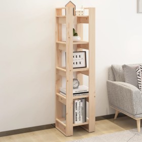 Estantería/divisor de espacios madera maciza pino 41x35x160 cm en Librerías y estanterías | Comprar online en Foru.es