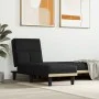 Sofá diván de tela negro de vidaXL, Divanes - Ref: Foro24-352818, Precio: 149,05 €, Descuento: %
