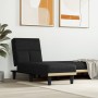 Sofá diván de tela negro de vidaXL, Divanes - Ref: Foro24-352818, Precio: 123,49 €, Descuento: %