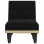 Sofá diván de tela negro de vidaXL, Divanes - Ref: Foro24-352818, Precio: 123,49 €, Descuento: %