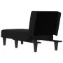 Sofá diván de tela negro de vidaXL, Divanes - Ref: Foro24-352818, Precio: 149,05 €, Descuento: %