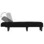 Sofá diván de tela negro de vidaXL, Divanes - Ref: Foro24-352818, Precio: 149,05 €, Descuento: %
