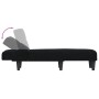 Sofá diván de tela negro de vidaXL, Divanes - Ref: Foro24-352818, Precio: 123,49 €, Descuento: %
