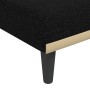 Sofá diván de tela negro de vidaXL, Divanes - Ref: Foro24-352818, Precio: 123,49 €, Descuento: %