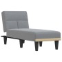 Sofá diván de tela gris claro de vidaXL, Divanes - Ref: Foro24-352816, Precio: 124,50 €, Descuento: %