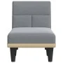 Light Gray Fabric Divan Sofa by vidaXL, Daybeds - Ref: Foro24-352816, Price: 150,27 €, Discount: %