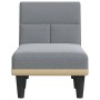 Sofá diván de tela gris claro de vidaXL, Divanes - Ref: Foro24-352816, Precio: 124,50 €, Descuento: %