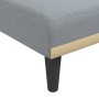 Sofá diván de tela gris claro de vidaXL, Divanes - Ref: Foro24-352816, Precio: 124,50 €, Descuento: %