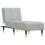 Sofá diván de terciopelo gris claro de vidaXL, Divanes - Ref: Foro24-352802, Precio: 152,30 €, Descuento: %