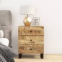 Mesita de noche madera mango madera contrachapada 50x33x62 cm de vidaXL, Mesitas de noche - Ref: Foro24-350660, Precio: 150,4...