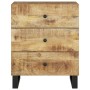 Mesita de noche madera mango madera contrachapada 50x33x62 cm de vidaXL, Mesitas de noche - Ref: Foro24-350660, Precio: 150,4...