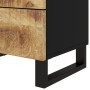 Mesita de noche madera mango madera contrachapada 50x33x62 cm de vidaXL, Mesitas de noche - Ref: Foro24-350660, Precio: 150,4...