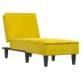 Sofá diván de terciopelo amarillo de vidaXL, Divanes - Ref: Foro24-352839, Precio: 126,32 €, Descuento: %