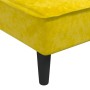 Sofá diván de terciopelo amarillo de vidaXL, Divanes - Ref: Foro24-352839, Precio: 126,32 €, Descuento: %