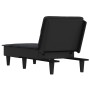 Sofá diván de tela negro de vidaXL, Divanes - Ref: Foro24-352842, Precio: 159,32 €, Descuento: %