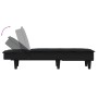 Sofá diván de tela negro de vidaXL, Divanes - Ref: Foro24-352842, Precio: 159,32 €, Descuento: %