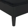 Sofá diván de tela negro de vidaXL, Divanes - Ref: Foro24-352842, Precio: 156,40 €, Descuento: %