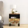Bedside table solid recycled wood and plywood by vidaXL, Nightstands - Ref: Foro24-350652, Price: 86,29 €, Discount: %