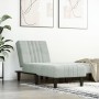 Sofá diván de terciopelo gris claro de vidaXL, Divanes - Ref: Foro24-352826, Precio: 153,04 €, Descuento: %