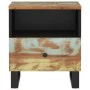 Bedside table solid recycled wood and plywood by vidaXL, Nightstands - Ref: Foro24-350652, Price: 86,29 €, Discount: %