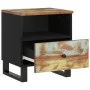 Bedside table solid recycled wood and plywood by vidaXL, Nightstands - Ref: Foro24-350652, Price: 86,29 €, Discount: %