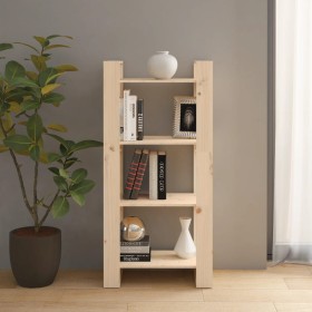 Estantería/divisor de espacios madera maciza 60x35x125 cm en Librerías y estanterías | Comprar online en Foru.es