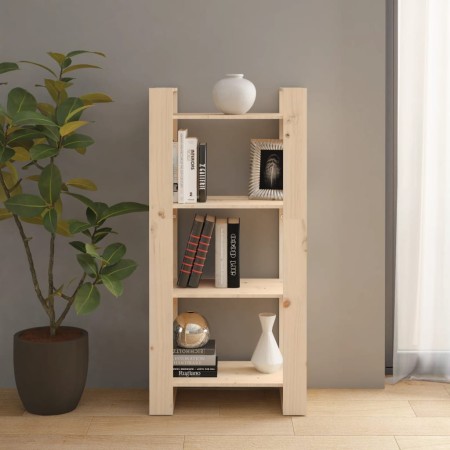 Estantería/divisor de espacios madera maciza 60x35x125 cm en Librerías y estanterías | Comprar online en Foru.es