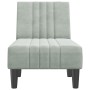 Sofá diván de terciopelo gris claro de vidaXL, Divanes - Ref: Foro24-352826, Precio: 153,04 €, Descuento: %