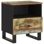 Bedside table solid recycled wood and plywood by vidaXL, Nightstands - Ref: Foro24-350652, Price: 86,29 €, Discount: %