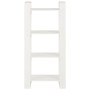 Estantería/divisor espacios madera maciza blanco 60x35x125 cm en Librerías y estanterías | Comprar online en Foru.es