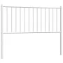 Kopfteil aus weißem Metall, 107 cm von vidaXL, Kopf- und Fußteile - Ref: Foro24-350961, Preis: 26,62 €, Rabatt: %