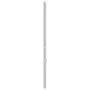 Cabecero de metal blanco 107 cm de vidaXL, Cabeceros y pies de cama - Ref: Foro24-350961, Precio: 26,62 €, Descuento: %