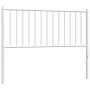 Cabecero de metal blanco 107 cm de vidaXL, Cabeceros y pies de cama - Ref: Foro24-350961, Precio: 26,62 €, Descuento: %
