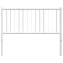 Kopfteil aus weißem Metall, 107 cm von vidaXL, Kopf- und Fußteile - Ref: Foro24-350961, Preis: 26,62 €, Rabatt: %