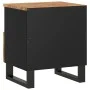 Mesita de noche madera maciza acacia y madera contrachapada de vidaXL, Mesitas de noche - Ref: Foro24-350650, Precio: 74,78 €...
