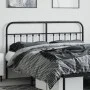 Kopfteil aus schwarzem Metall, 180 cm von vidaXL, Kopf- und Fußteile - Ref: Foro24-352614, Preis: 47,15 €, Rabatt: %
