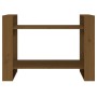 Estantería/divisor espacios madera marrón miel 80x35x56,5 cm en Librerías y estanterías | Comprar online en Foru.es
