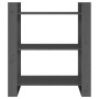 Estantería/divisor de espacios madera pino gris 80x35x91 cm en Librerías y estanterías | Comprar online en Foru.es