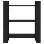 Estantería/divisor de espacios madera pino negro 80x35x91 cm en Librerías y estanterías | Comprar online en Foru.es