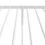 Estructura de cama de metal con cabecero blanco 90x190 cm de vidaXL, Camas y somieres - Ref: Foro24-350923, Precio: 68,86 €, ...