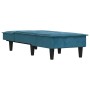 Sofá diván de terciopelo azul de vidaXL, Divanes - Ref: Foro24-352843, Precio: 147,74 €, Descuento: %